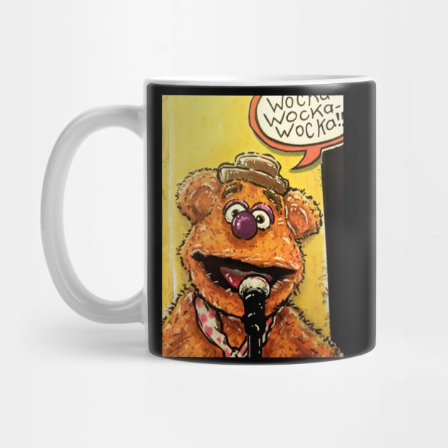 Fozzie Bear Art by dustinPrime